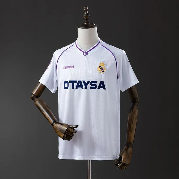 Camiseta de fútbol Real Madrid 1990/92 LOCAL MANGA CORTA VERSION FAN